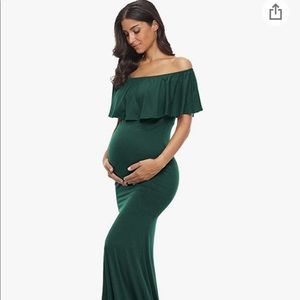 Maternity dress Green, New M